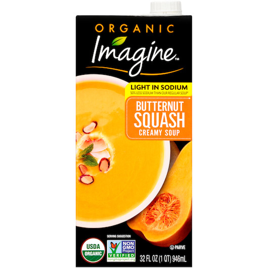 Imagine Butternut Squash Creamy Soup, 32 Fluid Ounce, 6 Per Case