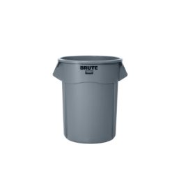 Rubbermaid Commercial Products 55 Gallon Brute Container Without Lid, Vented, 1 Each, 3 Per Case