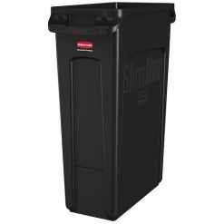 Rubbermaid Commercial Products Slim Jim With Venting Channels, 1 Each, 4 Per Case