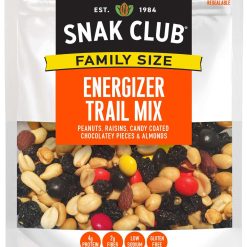 Snak Club Energizer Trail Mix Family Size, 16 Ounce, 6 Per Case