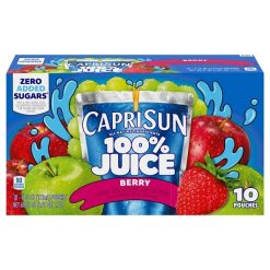 Capri Sun Berry Juice, 60 Fluid Ounces, 4 Per Case