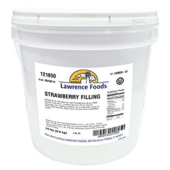 Lawrence Foods Strawberry Filling, 19 Pounds