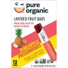 Pure Organic Layered Fruit Bars Pineapple Passion, 0.52 Ounce, 12 Per Pack, 9 Per Case