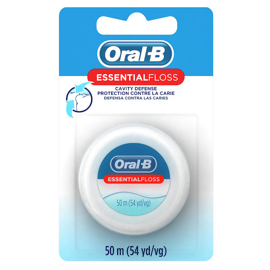 Oral-B Floss Essentials, 55 Yard, 24 Per Case