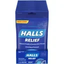Halls Menthol Eucalyptus Cough Drops, 30 Count, 12 Per Pack, 4 Per Case