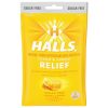 Halls Honey Lemon, 25 Count, 12 Per Pack, 4 Per Case