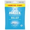 Halls Sugar Free Menthol Lyptus Mountain Menthol Eucalyptus Cough Drops, 70 Count, 12 Per Case