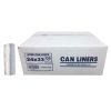 Spectrum 12-16 Gallon 24 Inch X 33 Inch 8 Micron Narrow Base, 20 Roll, 50 Per Case
