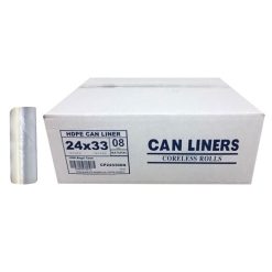Spectrum 12-16 Gallon 24 Inch X 33 Inch 8 Micron Narrow Base, 20 Roll, 50 Per Case