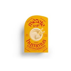 Mezete To Go Classic Hummus With Breadsticks, 0.203 Pound, 6 Per Pack, 2 Per Case
