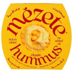 Mezete Classic Hummus, 7.6 Ounce, 6 Per Case
