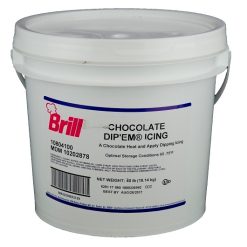 Brill Chocolate Donut & Roll Icing, 40 Pound, 1 Per Case