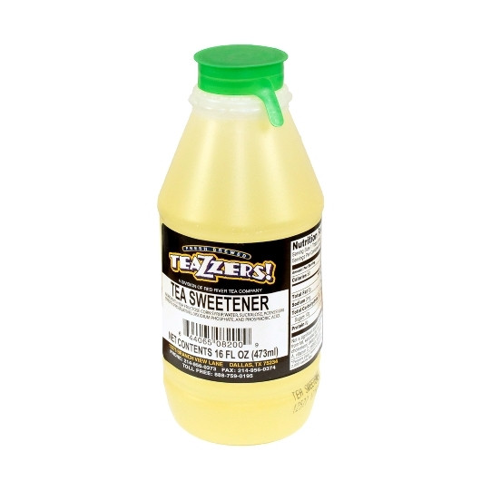 Teazzers Sweetener Liquid, 24 Count, 1 Per Case
