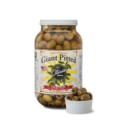 Olinda California Queen Pitted Olives Bulk, 1 Gallon, 4 Per Case