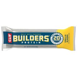 Clif Builders Protein Bar Vanilla Almond, 2.4 Ounce, 12 Per Box, 12 Per Case