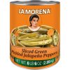 La Morena Sliced Jalapeno, 108 Fluid Ounces, 6 Per Case
