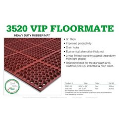 Cactus Mat Vip Floor Mat Red 58 Inches Extra 39 , 1 Each