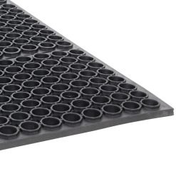 Cactus Mat Black Rubber Floor Mat, 1 Count