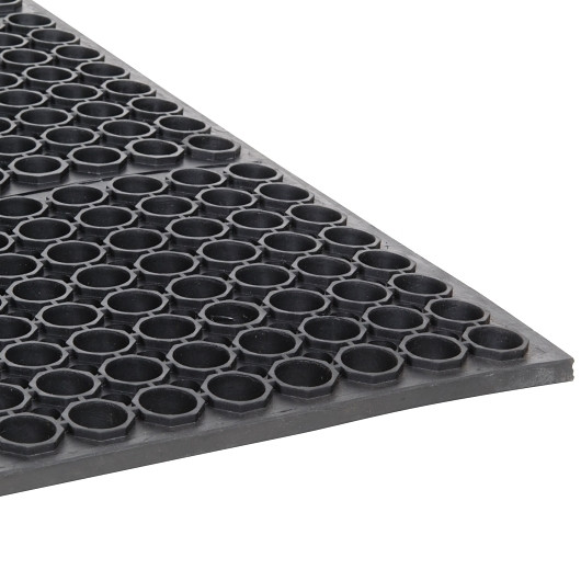 Cactus Mat Black Rubber Floor Mat, 1 Count