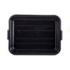 Tablecraft 5 Inch Standard Black Tote Box, 12 Each