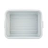 Tablecraft 7 Inch Gray Deep Dish Box, 12 Each