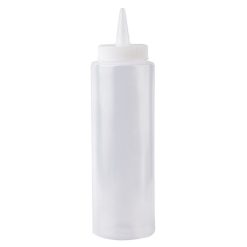 Tablecraft 8 Ounce Natural Squeeze Dispenser, 72 Per Case