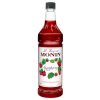 Monin Raspberry Premium Gourmet Syrup, 1 Liter Bottle - 4 Per Case