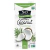 So Delicious Dairy Free Organic Unsweetened Coconut Milk, 32 Fluid Ounce, 12 Per Case