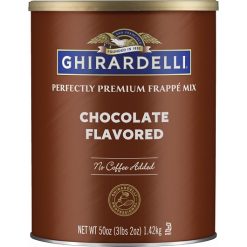 Ghirardelli Chocolate Flavor Frappe, 3.12 Pounds, 6 Per Case