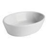 Hall China Oval Baker (6 Oz) White, 2 Dozen