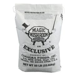 Vogel Magic Mushroom Popcorn Kernels, 50 Pound, 1 Per Case