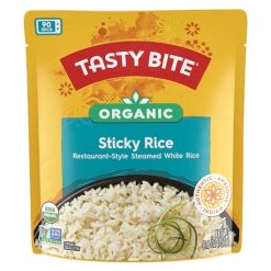 Tasty Bite Organic Sticky Rice, 8.8 Ounces, 12 Per Case