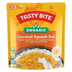 Tasty Bite Organic Coconut Squash Dal, 10 Ounce, 48 Per Case
