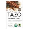 Tazo Tea Bag Organic Chai, 16 Count, 6 Per Case