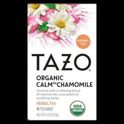 Tazo Tea Bag Organic Herbal Calm, 16 Count, 6 Per Case