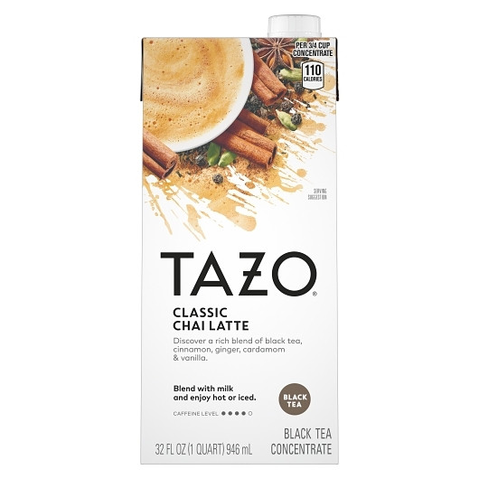 Tazo Chai Tea Concentrate, 1 Count, 6 Per Case