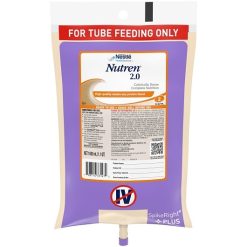 Nutren 2.0 Malnutrition Tube Feeding Balanced High Cal Liquid Formula, 33.8 Fluid Ounce, 6 Per Case