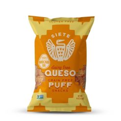 Siete Family Foods Queso Puffs, 4 Ounce, 6 Per Case
