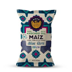Siete Maiz Sea Salt Blue Corn Tortilla Chips, 7.5 Ounce, 6 Per Case