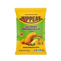 Hippeas Non-Gmo Jalapeno Cheddar Blaze Puffs, 0.8 Ounce, 21 Per Case