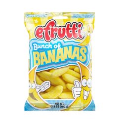 Efrutti Bunch Of Bananas Gummi Candy, 100 Gram, 12 Per Case