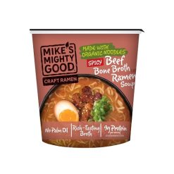 Mike s Mighty Good Craft Ramen Organic Spicy Beef Ramen Noodle Soup, 1.8 Ounce, 6 Per Case