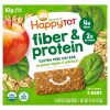 Happy Tot Fiber & Protein Soft-Baked Oat Bar Apples & Spinach Organic, 4.4 Ounce, 6 Per Case