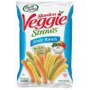 Sensible Portions Garden Zesty Ranch Veggie Straws, 5 Ounce, 12 Per Case