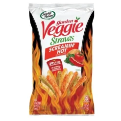 Sensible Portions Veggie Straws Screamin Hot, 2.25 Ounce, 6 Each Per Case