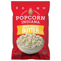 Popcorn Indiana Movie Theater Butter Popcorn, 4.75 Ounce, 12 per case