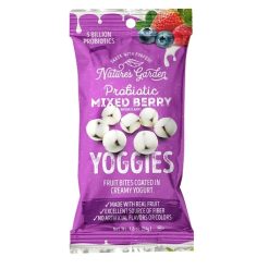 Nature s Garden Probiotic Mixed Berry Yoggies, 1 Each, 10 Per Pack, 5 Per Case