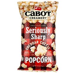 Cabot Seriously Sharp Popcorn, 4.25 Ounce, 6 Per Case
