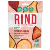 Rind Snacks Dried Straw-Peary Blend, 3 Ounce, 6 Per Case