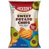 Jackson s Wavy Sea Salt Sweet Potato Chips In Avocado Oil, 5 Ounce, 12 Per Case